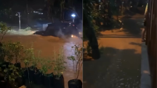 Viral Video Banjir Bantul Jelang Lebaran, Mobil Sampai Terseret Arus